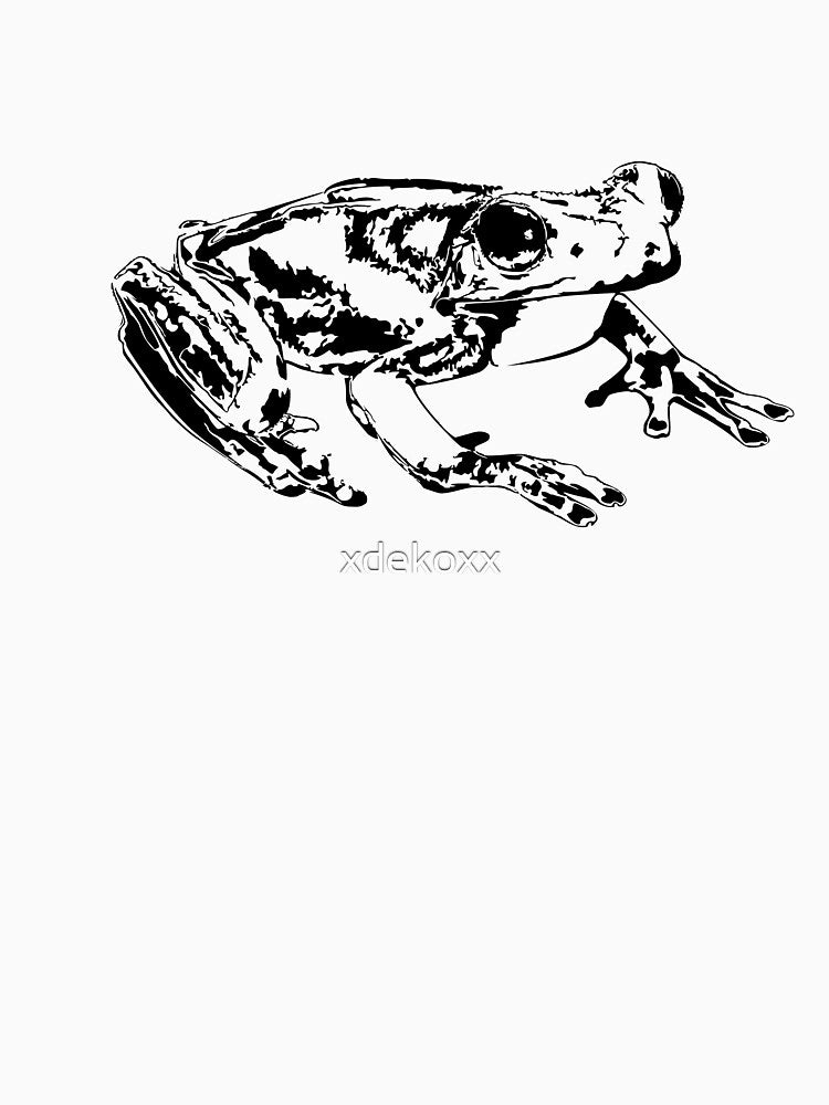 green tree frog by xdekoxx