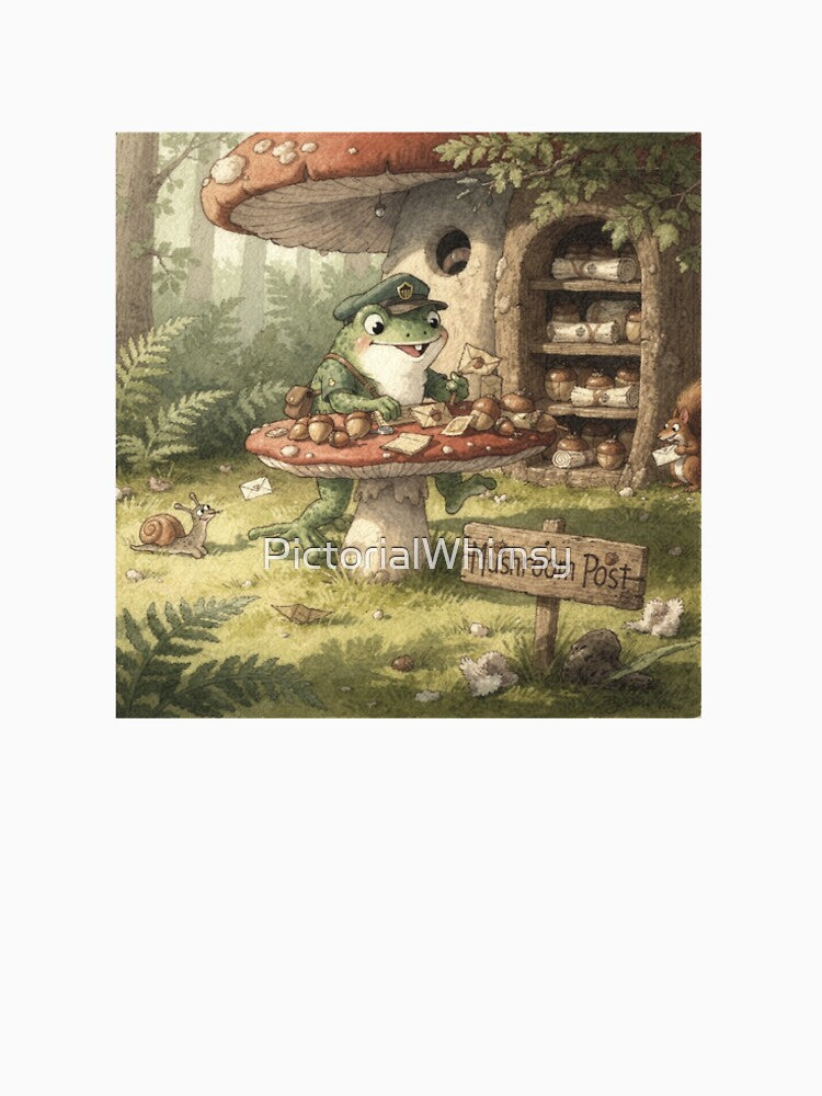 Toad's Mushroom Post Office by PictorialWhimsy