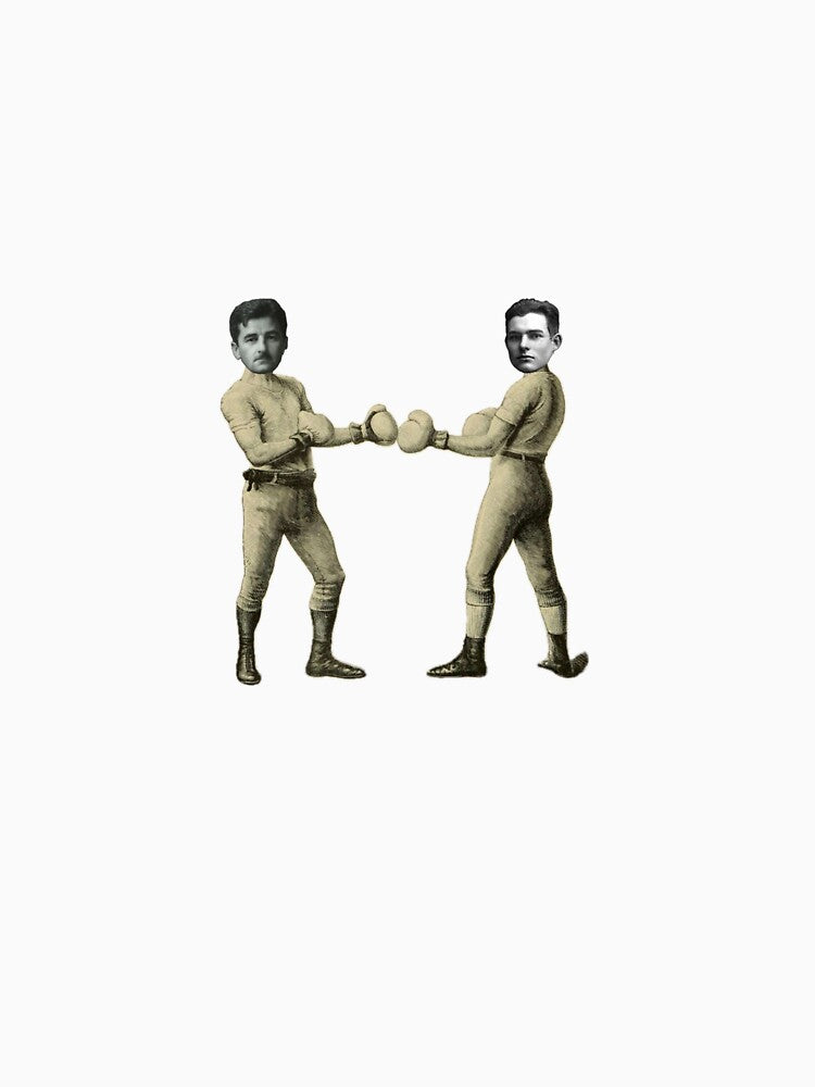 Hemingway vs Faulkner by BeccaC27