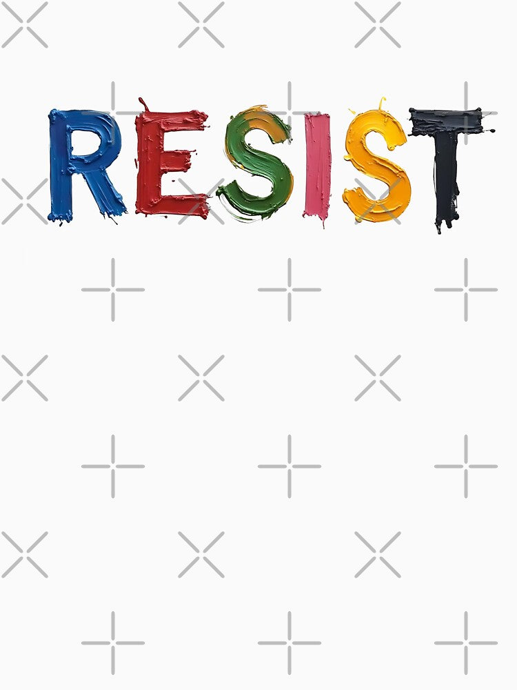 RESIST – Statement Art by BlindCatCreative