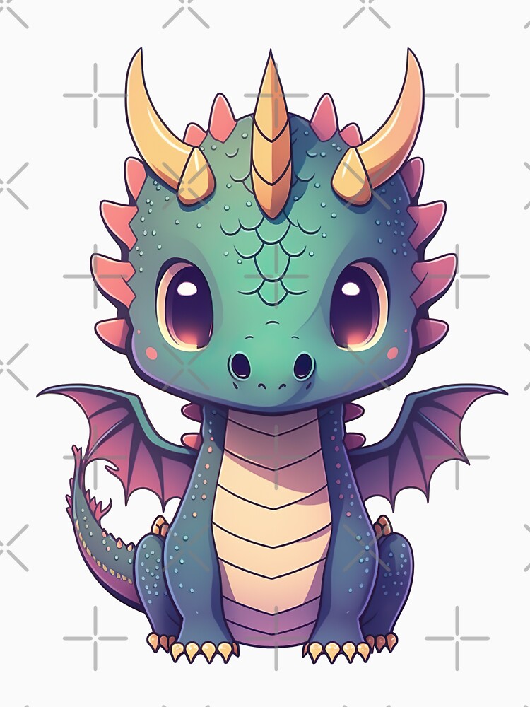Young dragon kawaii by Haldor-Hawke