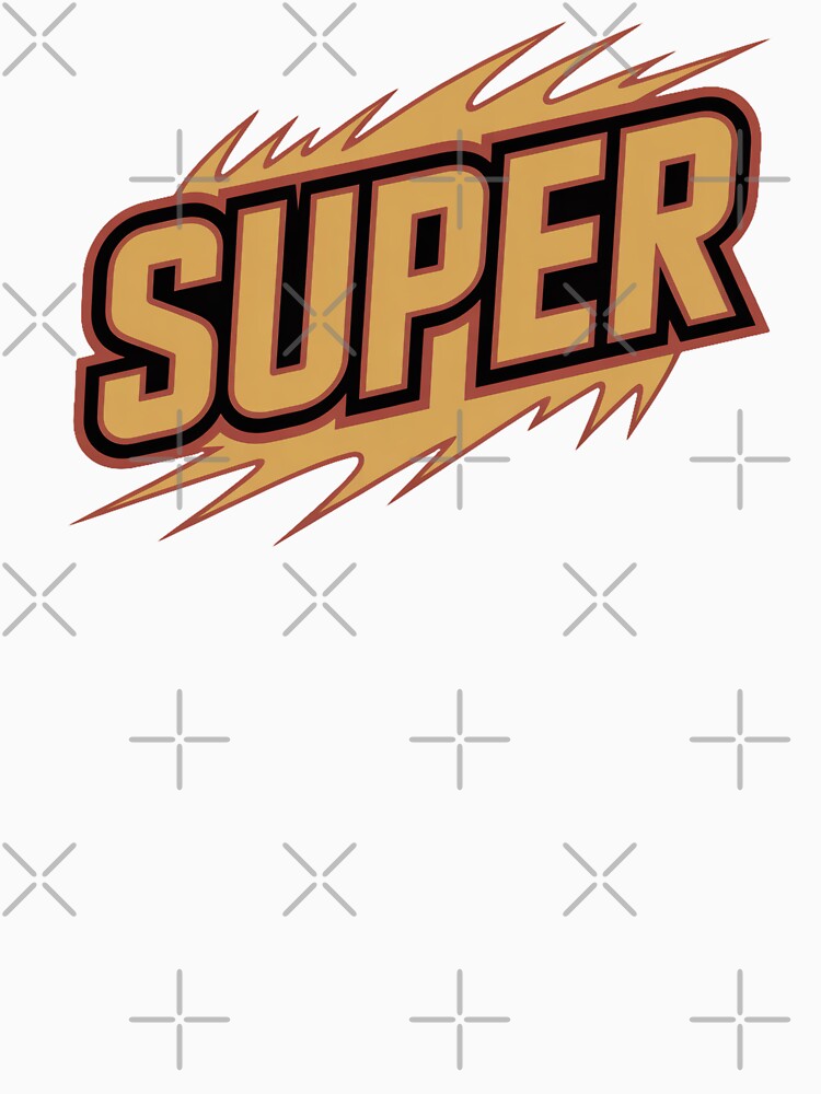 Super Lightning Typography Retro Power Aesthetic by Meivelle