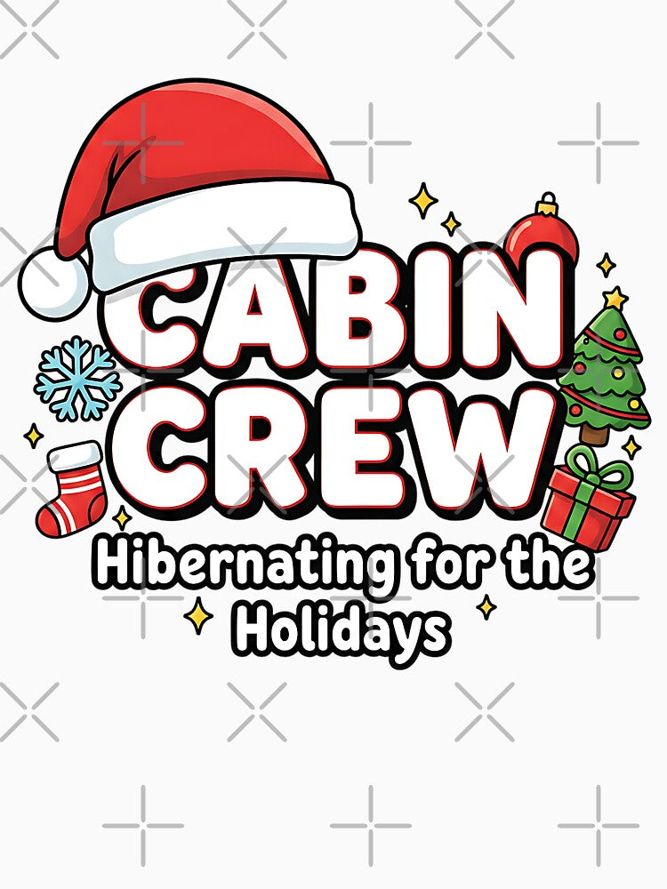 Holiday Cabin Crew Cozy Winter Christmas Artwork by ArtDesignTp
