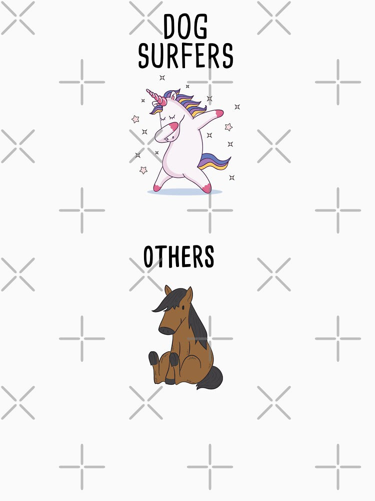 Dog Surfers vs. Other People by orlumbuspirate