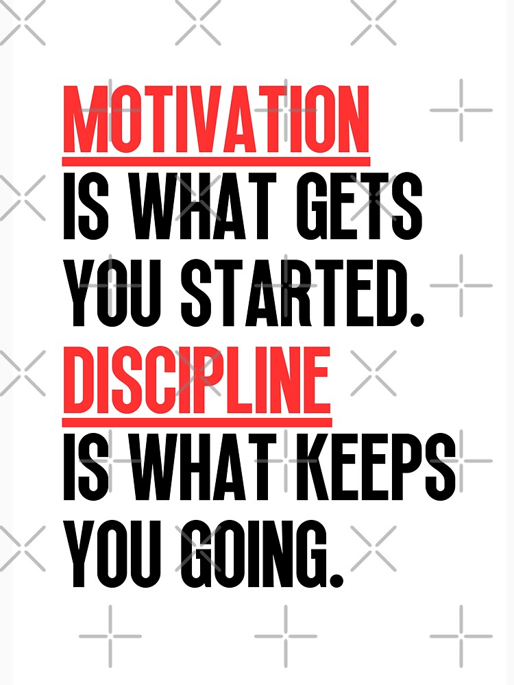 Motivation Vs Discipline by Dondonmart