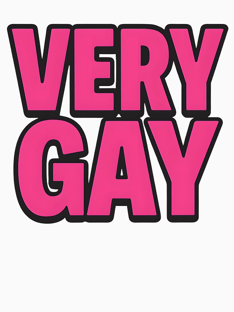 Very Gay – Vibrant Statement Art by Haus Of Sin