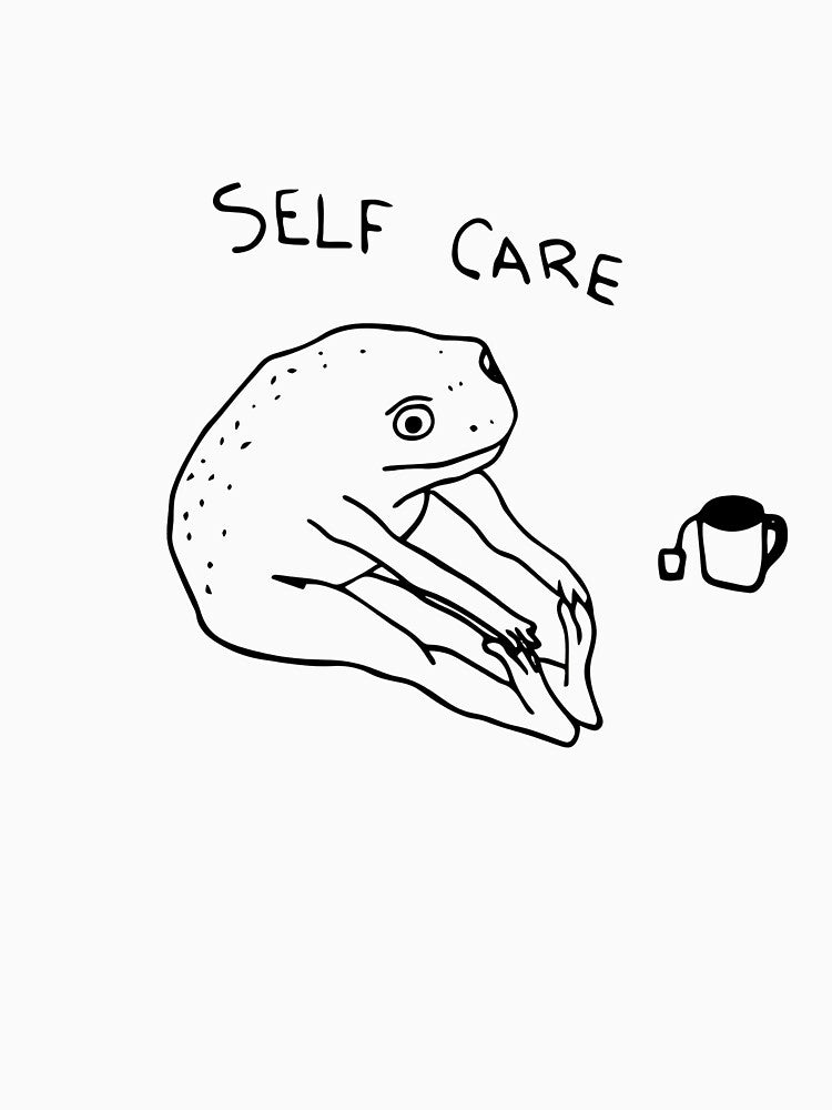 Self care frog, by NeShopp