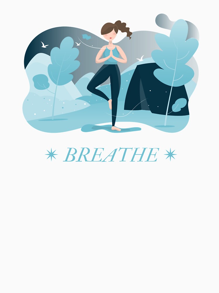 Perfect Yoga Poses Classic T-Shirt by HalasDesign