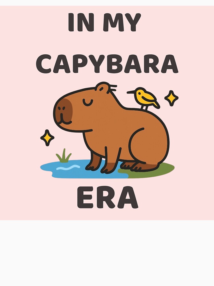 In My Capybara Era - Blush Pink by Lotus Love Tarot