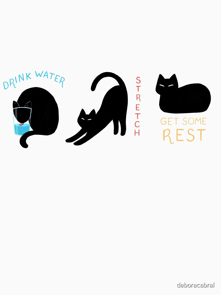 self care cats by deboracabral