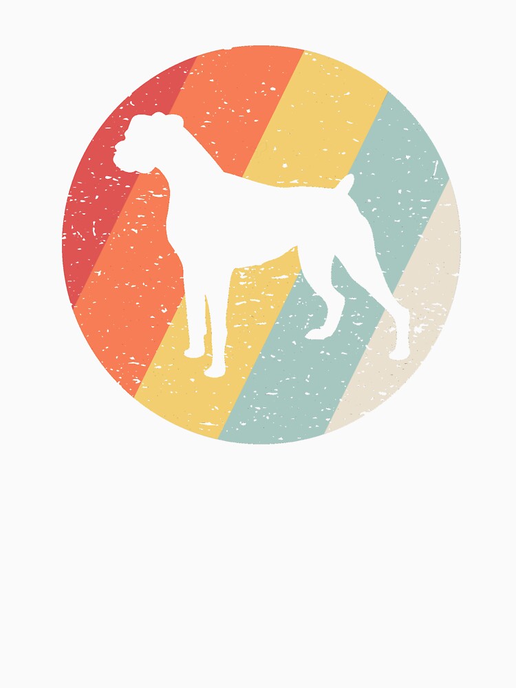 Vintage Retro Boxer Dog by Vanover Designs