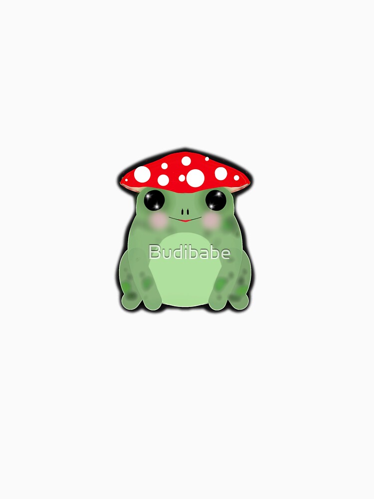 mushroom frog needs a log by Budibabe