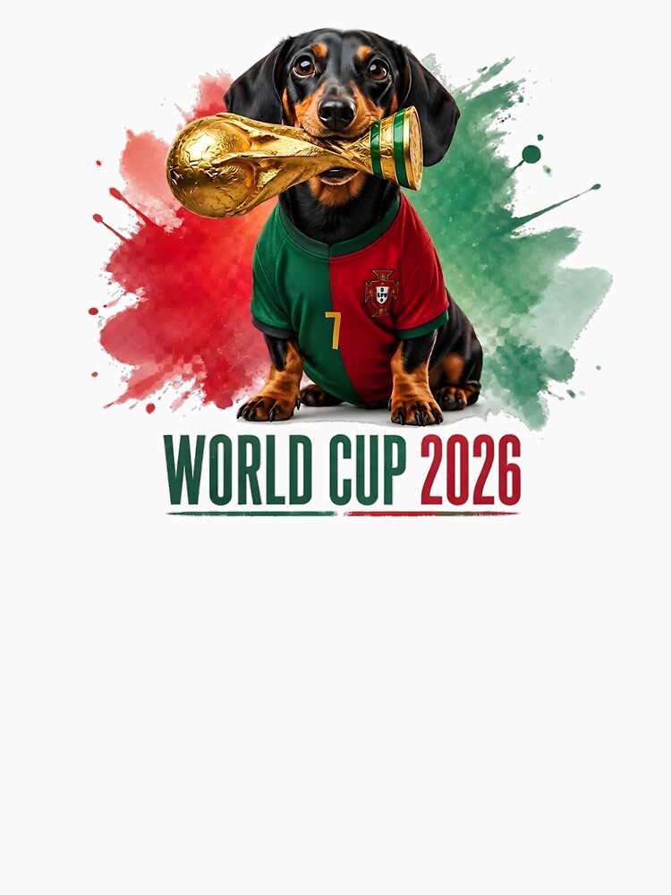 Dachshund Portugal World Cup 2026 by Jack n' Sally's