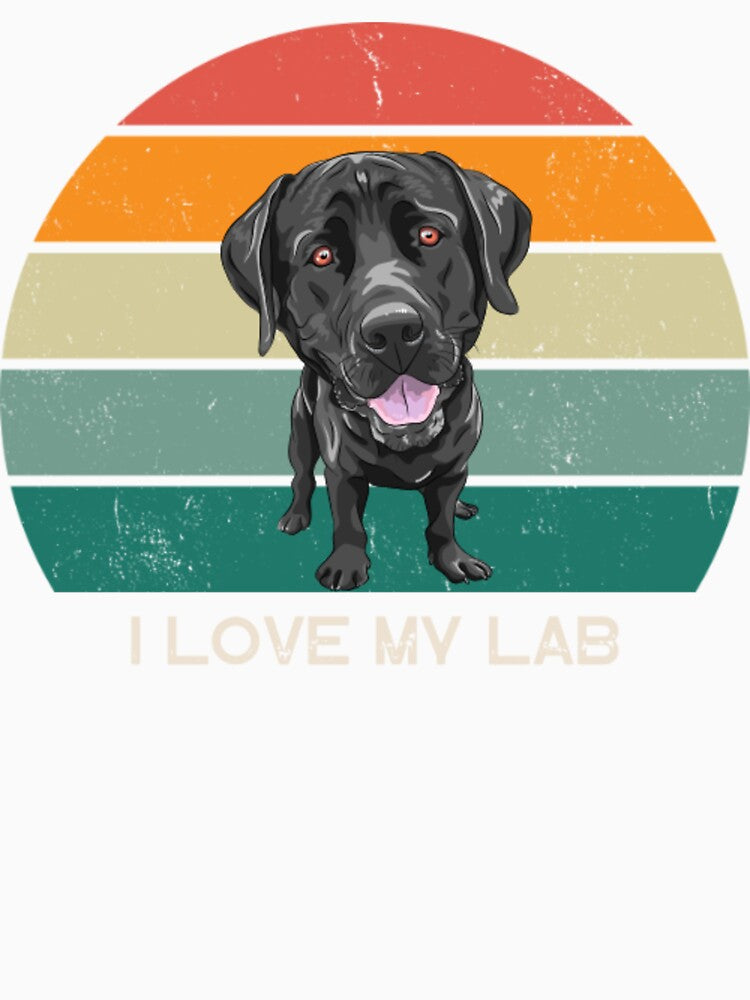 Love My Labrador Retriver by Way Cool Tees