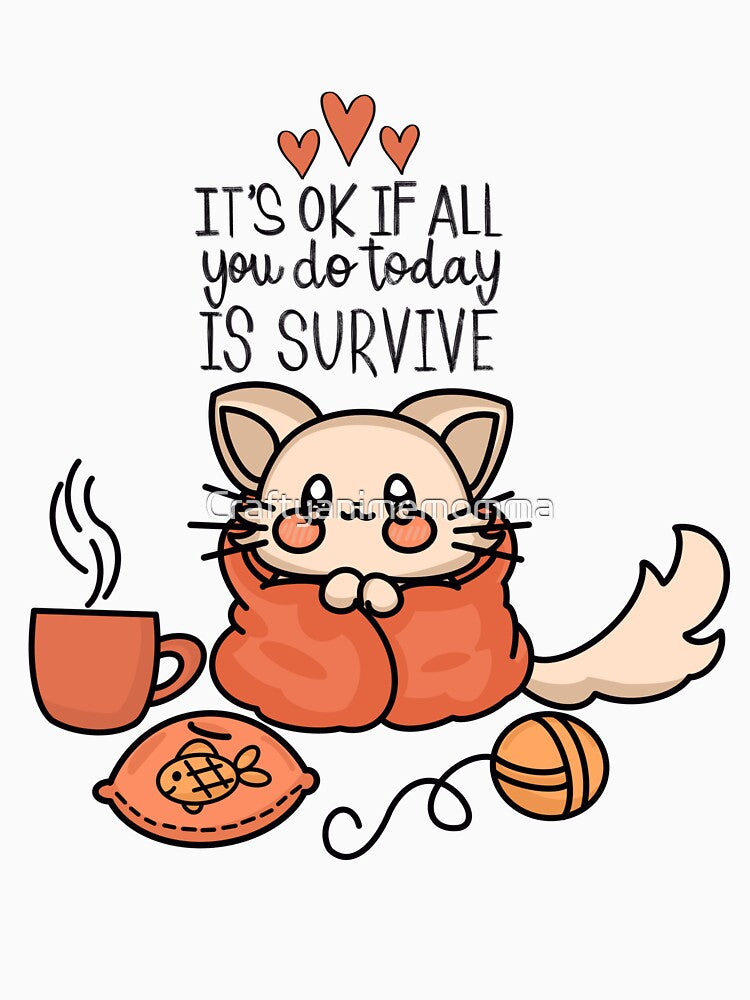 Affirmation kitty by Craftyanimemomma