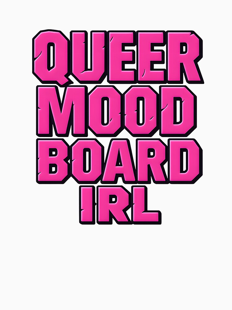 Queer Mood Board IRL – Bold Pride Typography by Haus Of Sin