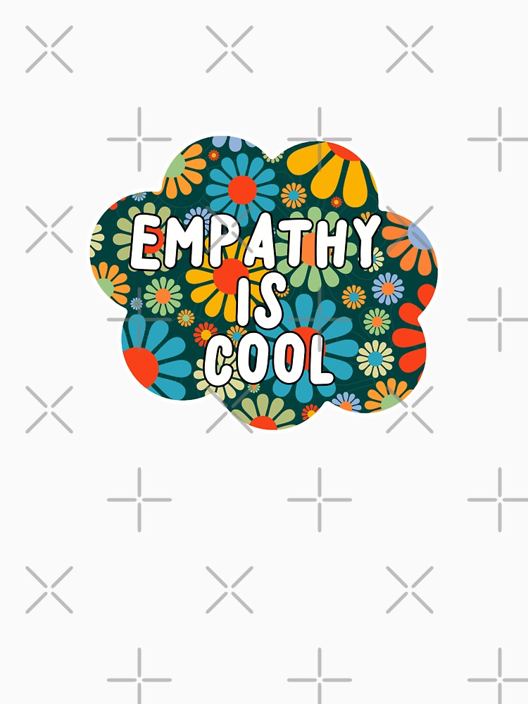 Empathy Is Cool Groovy Retro by kimart18