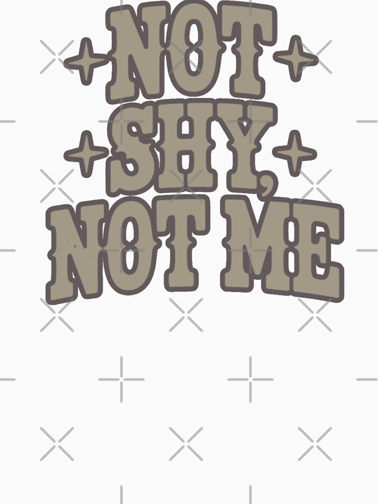 Not Shy Bold Retro Block Typography by Meivelle