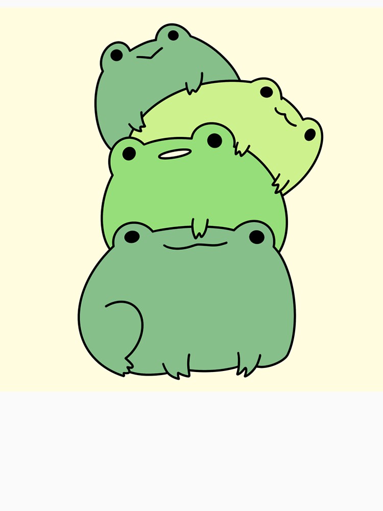BFFs (best frogs forever) Print by MentallyGhost