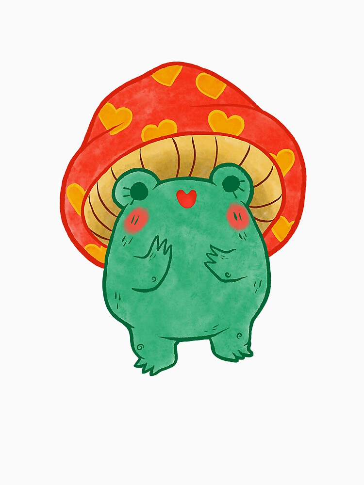 Kawaii Frog Cottagecore Aesthetic Cute Frog by franktimothy