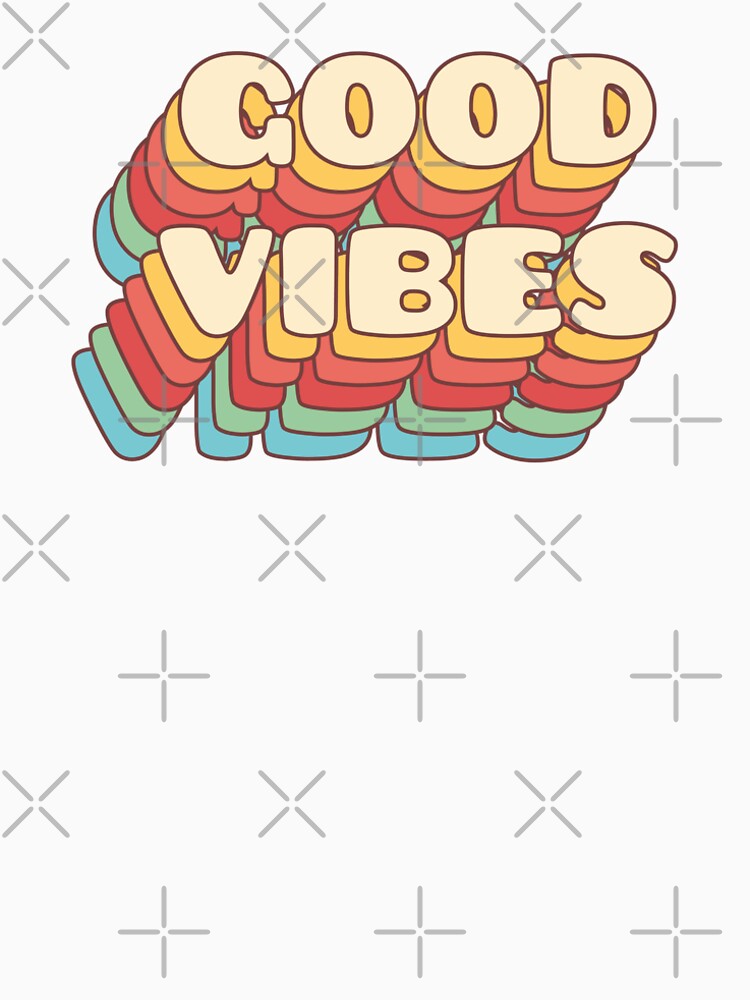 Vintage Good Vibes Typography by DIRTYSKETCHH