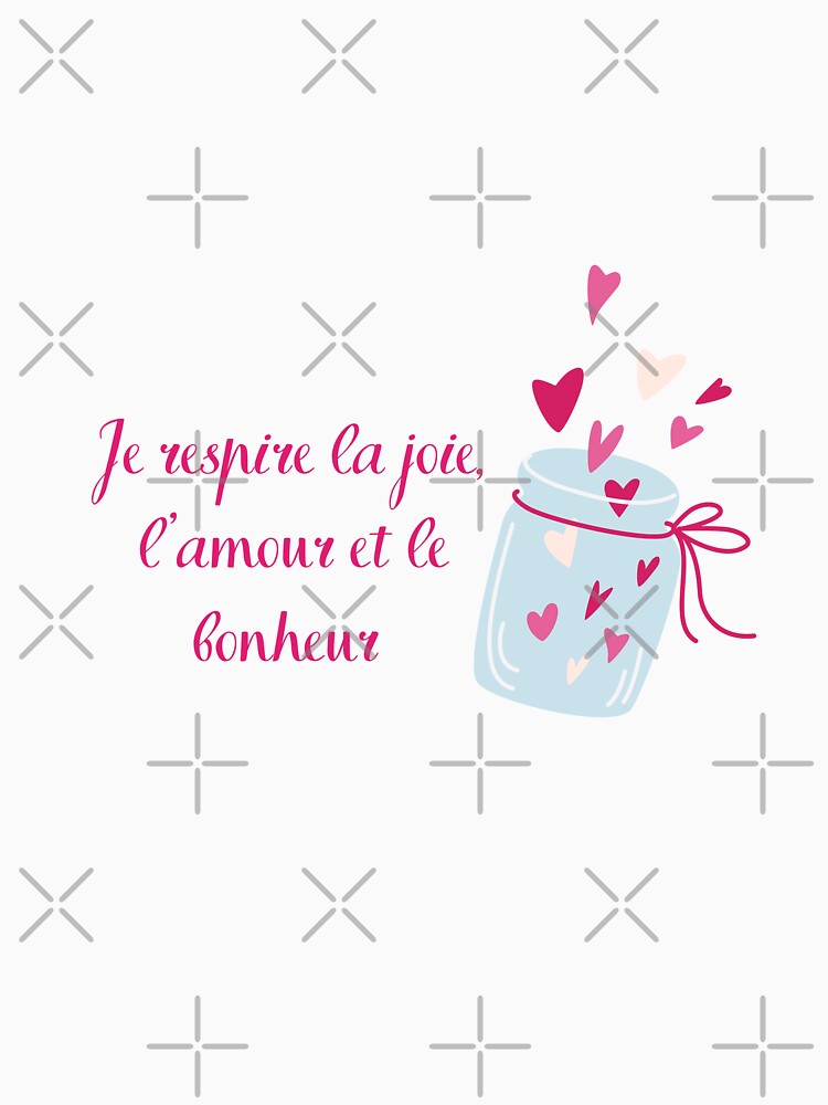 I breathe joy, love and happiness, positive affirmation by PausePapote