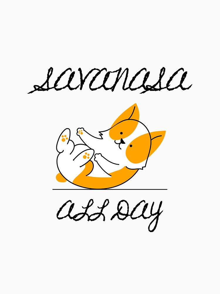 Savanasa All Day Yoga by FunTeeGraphics1