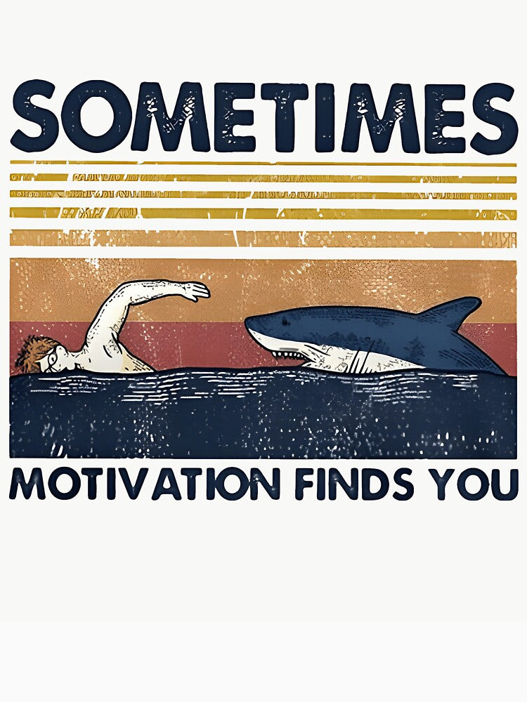Sometimes Motivation Finds You vintage by BeatrixKnoll