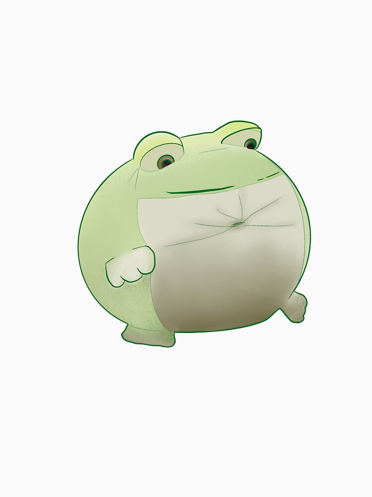 Round frog by LoraLoo