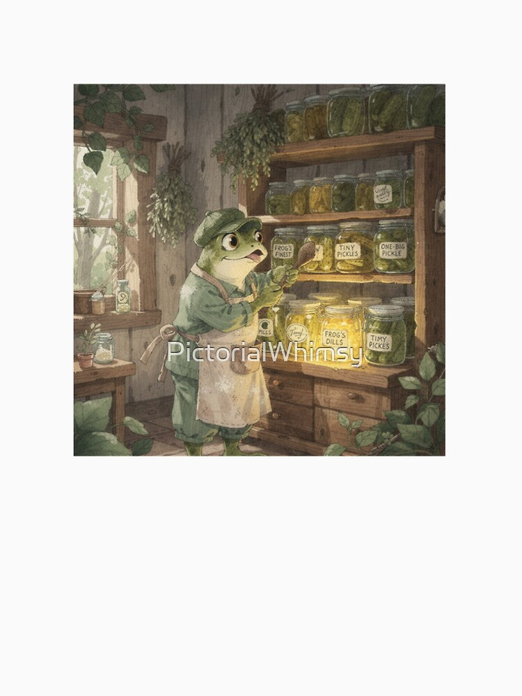 Toad's Tiny Pickle Shop by PictorialWhimsy