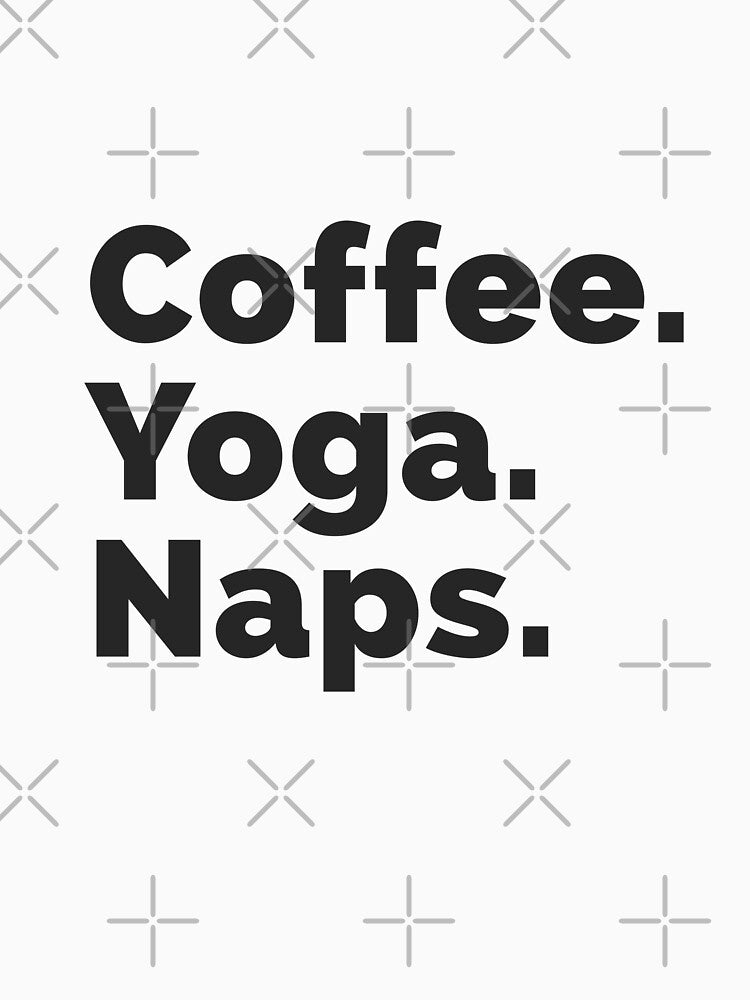 Yoga cardio yoga coffee naps yoga lover by Tropical Blood