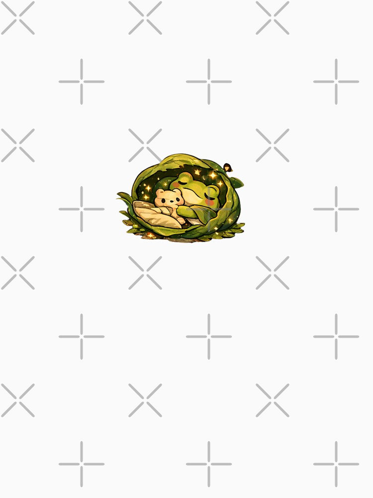 Sleepy Frog by Willow&WispCo.