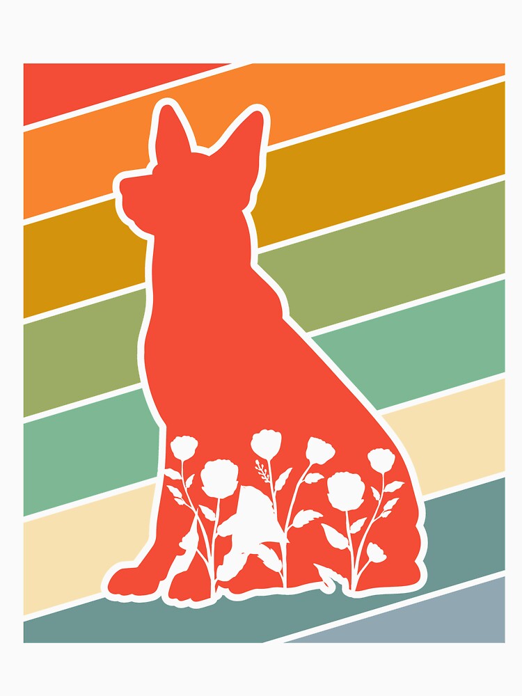 Floral dog apperal, Retro, Dog by Dandesin