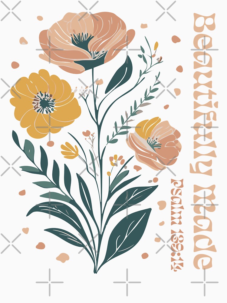 Boho Christian Beautifully Made Psalm by SaltCreatives