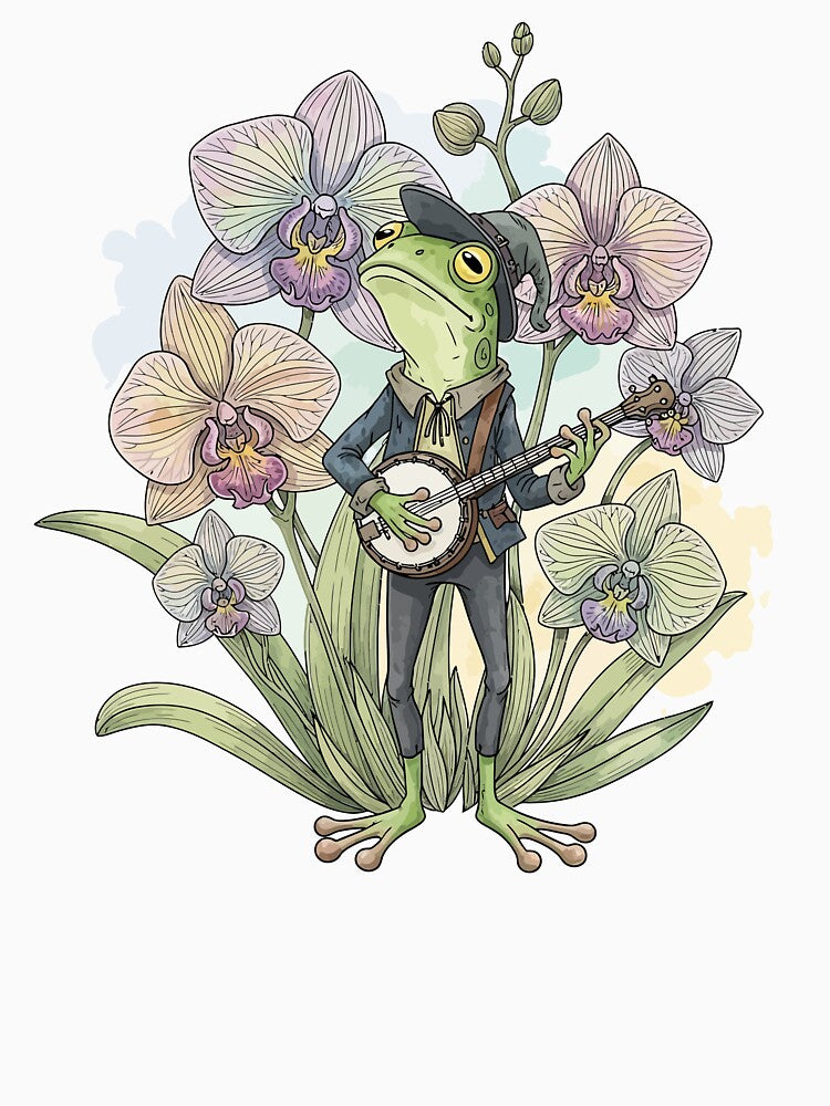 Aesthetic Music Frog Lover by StudioJohan
