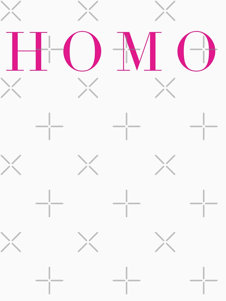 Bold Homo Typeface Pink Design by KikiValley
