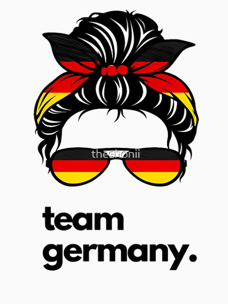 Team Germany Messy Bun by theshonii