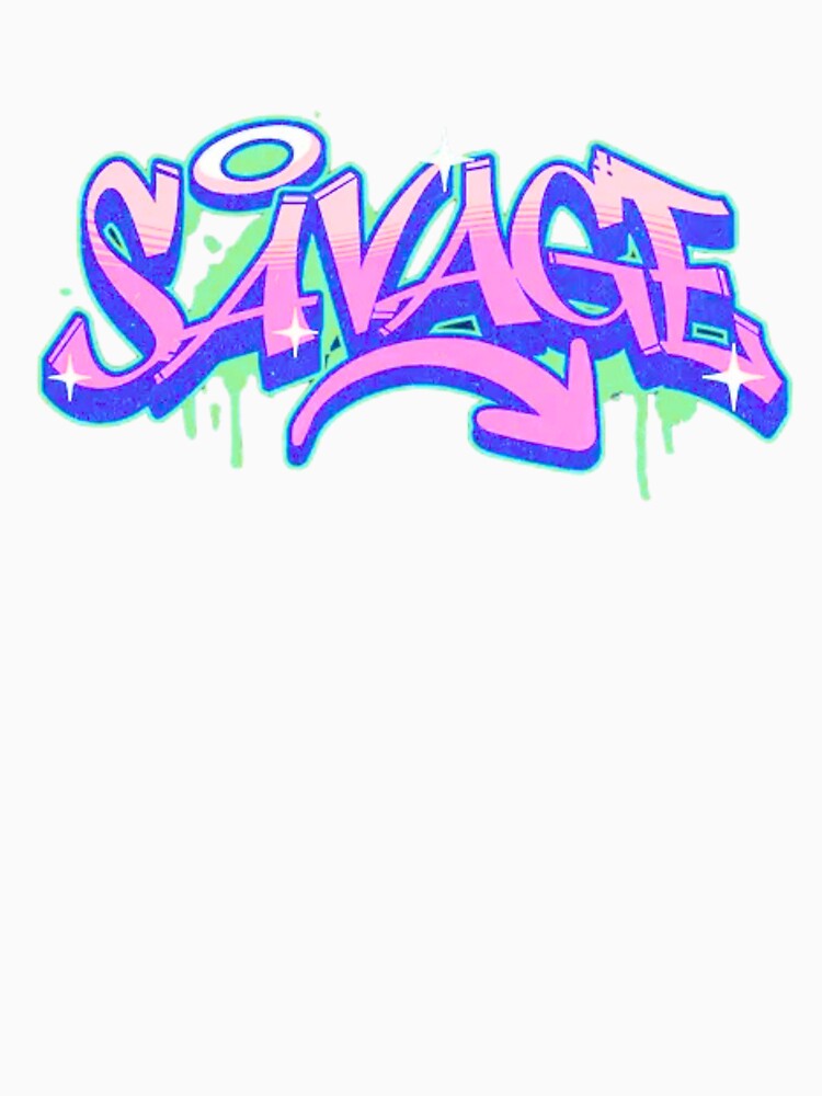 Savage Bold Minimalist Modern Typography Design by HorizonStores