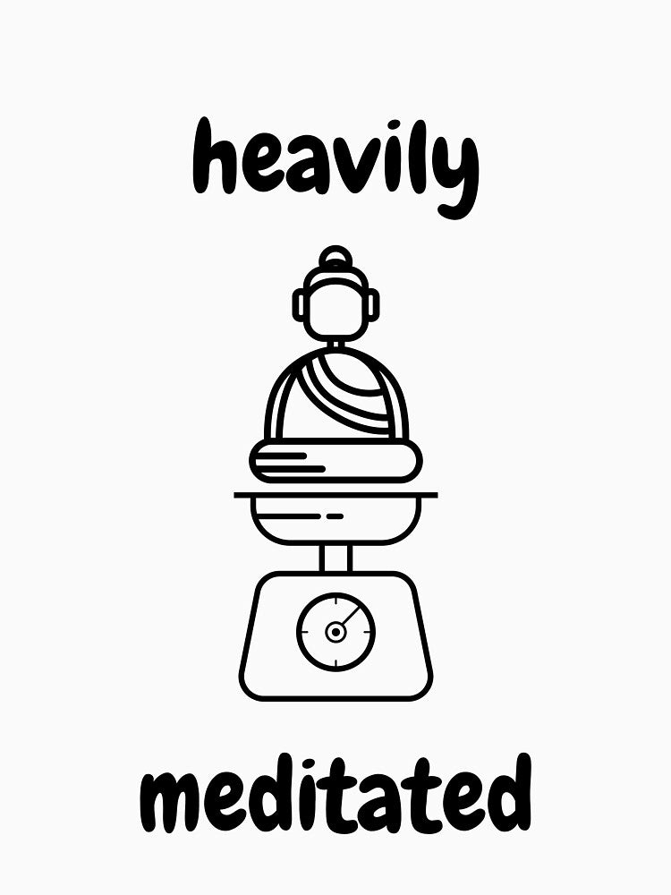 Heavily Meditated yoga top by PetrKad