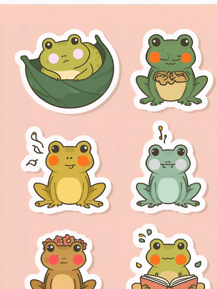 Cute Frogs by Happy4uuuu