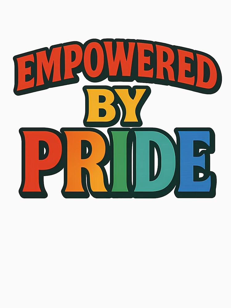 Empowered by Pride – Bold Rainbow Typography by Haus Of Sin