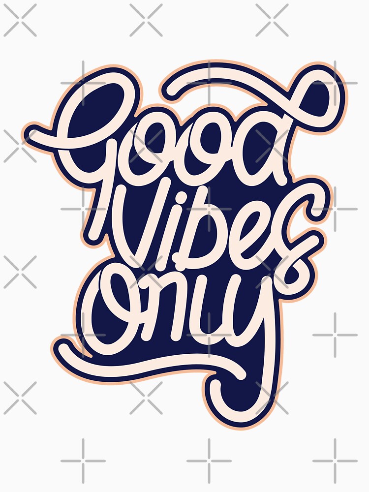 Good Vibes Only typography - Aesthetic design by icello  design