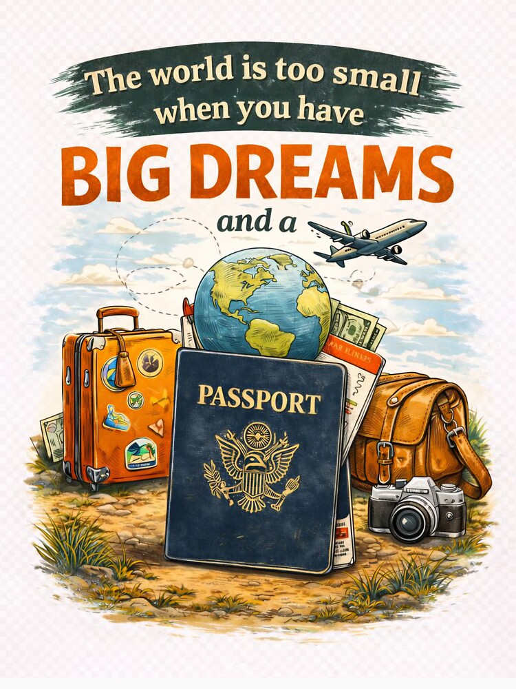 The World Is Too Small When You Have Big Dreams and a Passport by Yasmin Reis