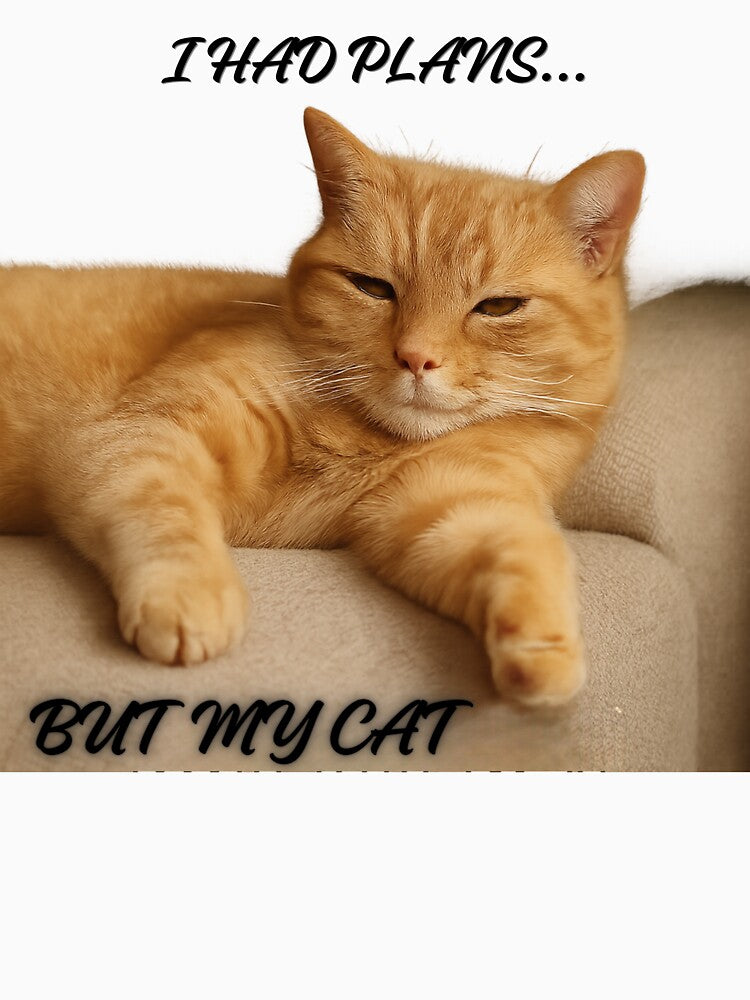 Relaxed Orange Cat But My Cat Funny Design Meme Cute Cat Lover by Cat-astrophes