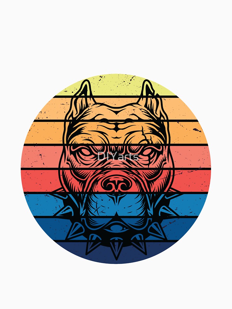 Retro Pitbull by DIYarts