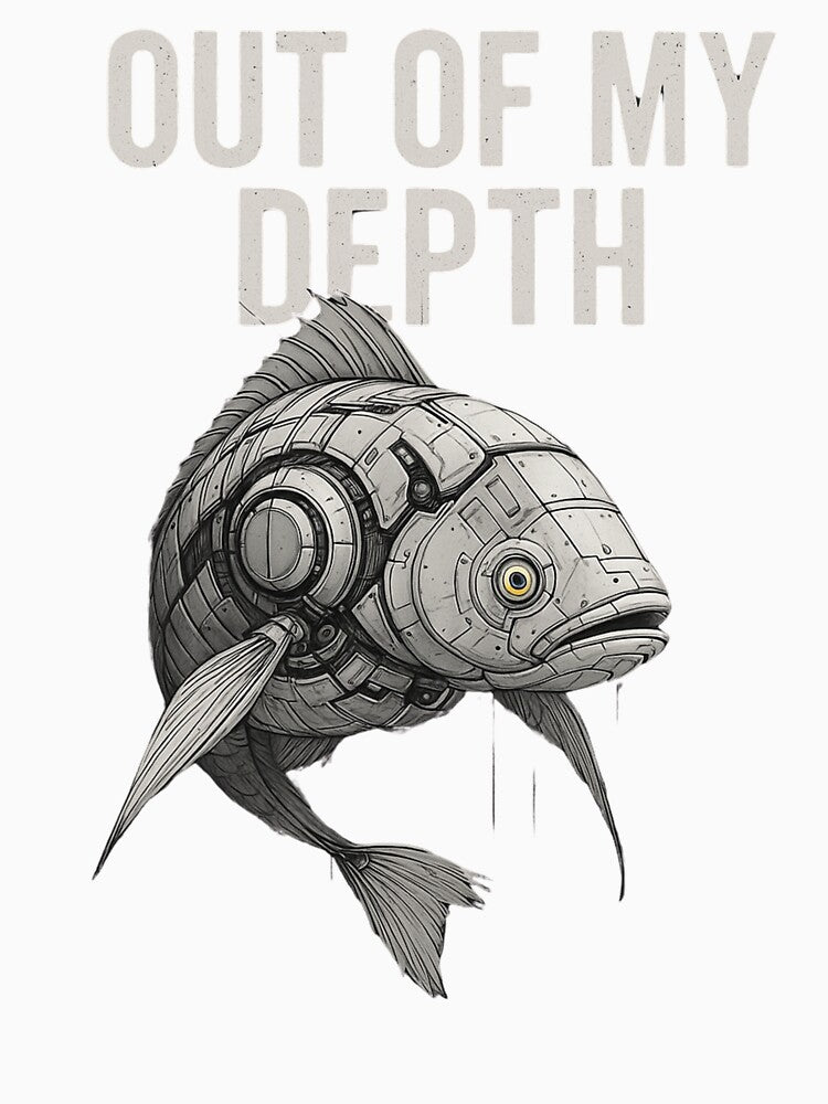 Out Of My Depth Travel With Glen – Signature Travel Portrait Art | Adventure, Explorer & World Traveler Design by buycostarica