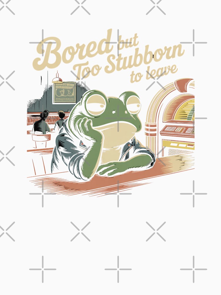 Bored But Too Stubborn to Leave by theartfulaspie