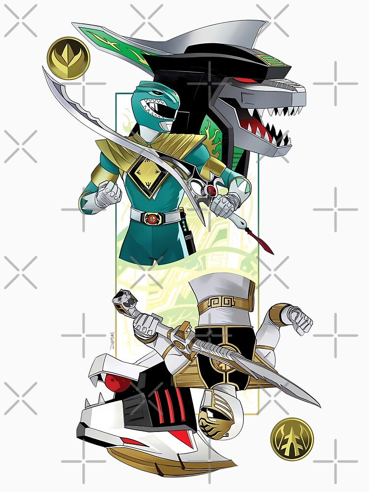 Warriors of Light and Shadow – Futuristic Battle Art by Artistic canvas store