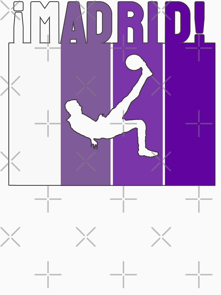 Madrid soccer player - design for Madrid soccer fans - boys, girls, teens or adults by Fanaticos