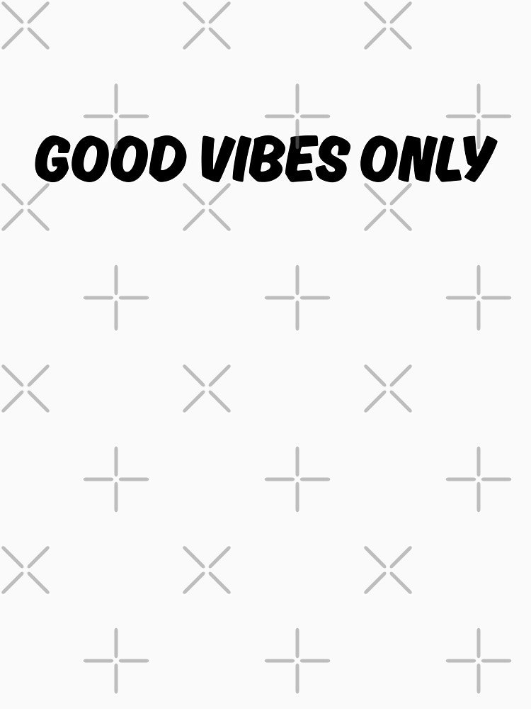 Good Vibes Only – Bold Minimalist Typography by NatFil